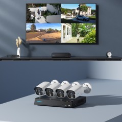"Reolink NVS8-8MB4 NVR - Ultimate 8MP Security Camera System for 24/7 Surveillance - High Definition & Reliable Protection"